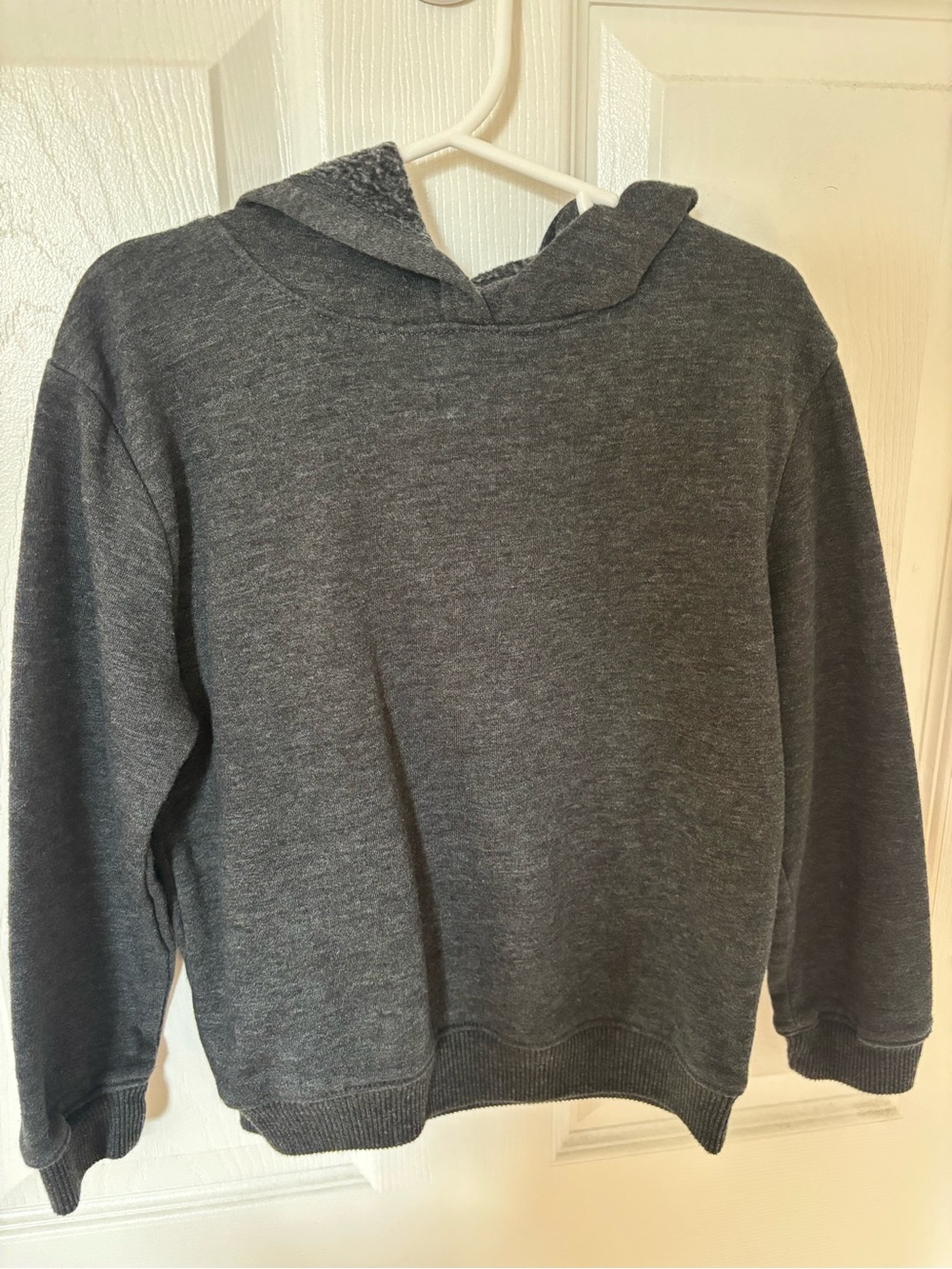 Charcoal Gray Hooded Men’s Sweater